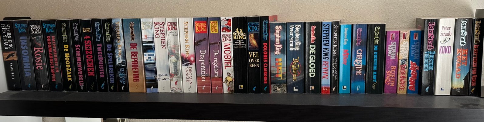 Boeken Stephen King en Peter Straub, Ophalen, Gelezen, Nederland