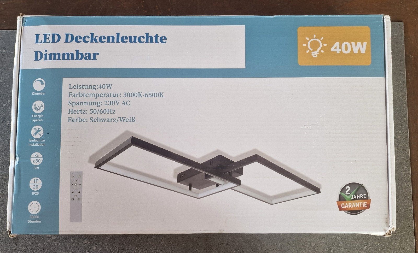Lindby Finian LED Plafondlamp, dimbaar, zwart., Ophalen of Verzenden, Nieuw