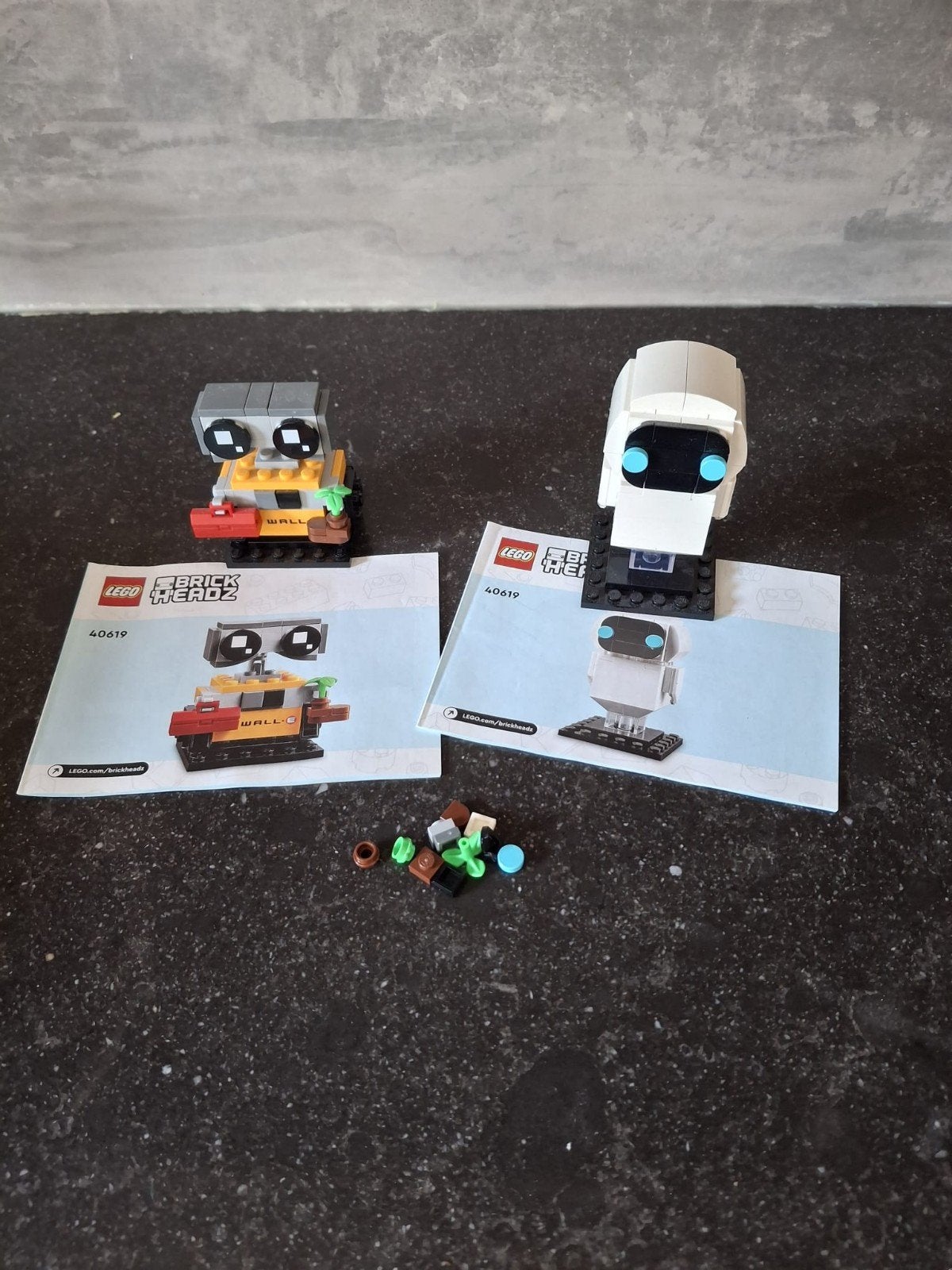 Lego BrickHeadz 40619 EVE & WALL-E, Lego, Compleet, Ophalen of Verzenden, Zo goed als nieuw
