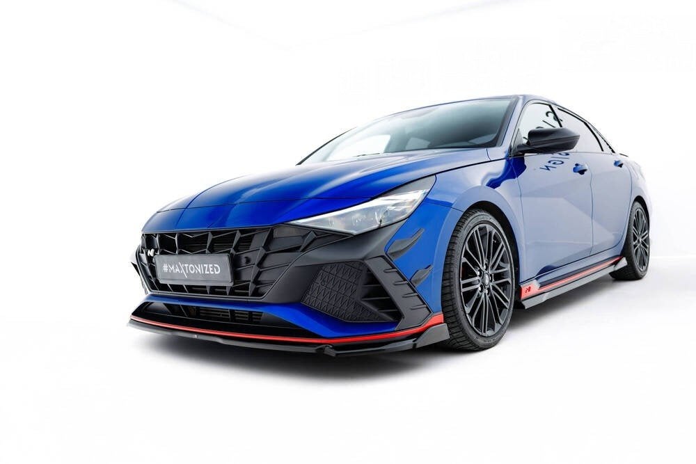 Voorlip sideskirt spoiler diffuser - Hyundai Elantra N 20-23
