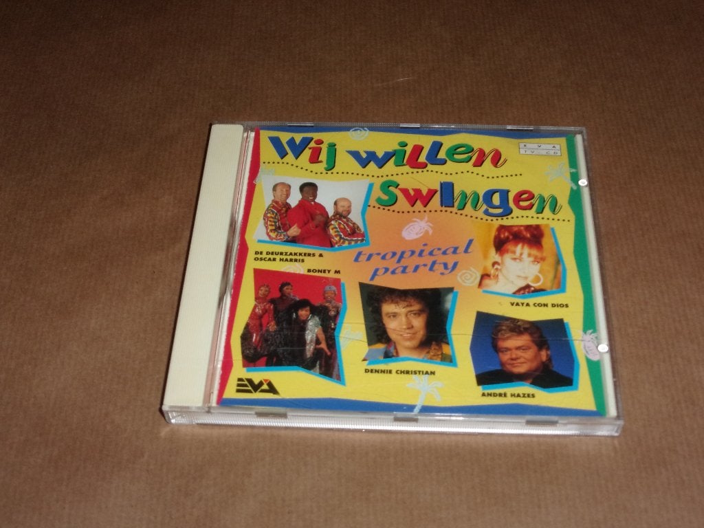 CD Wij Willen Swingen Tropical Party, Ophalen of Verzenden, Zo goed als nieuw, Levenslied of Smartlap