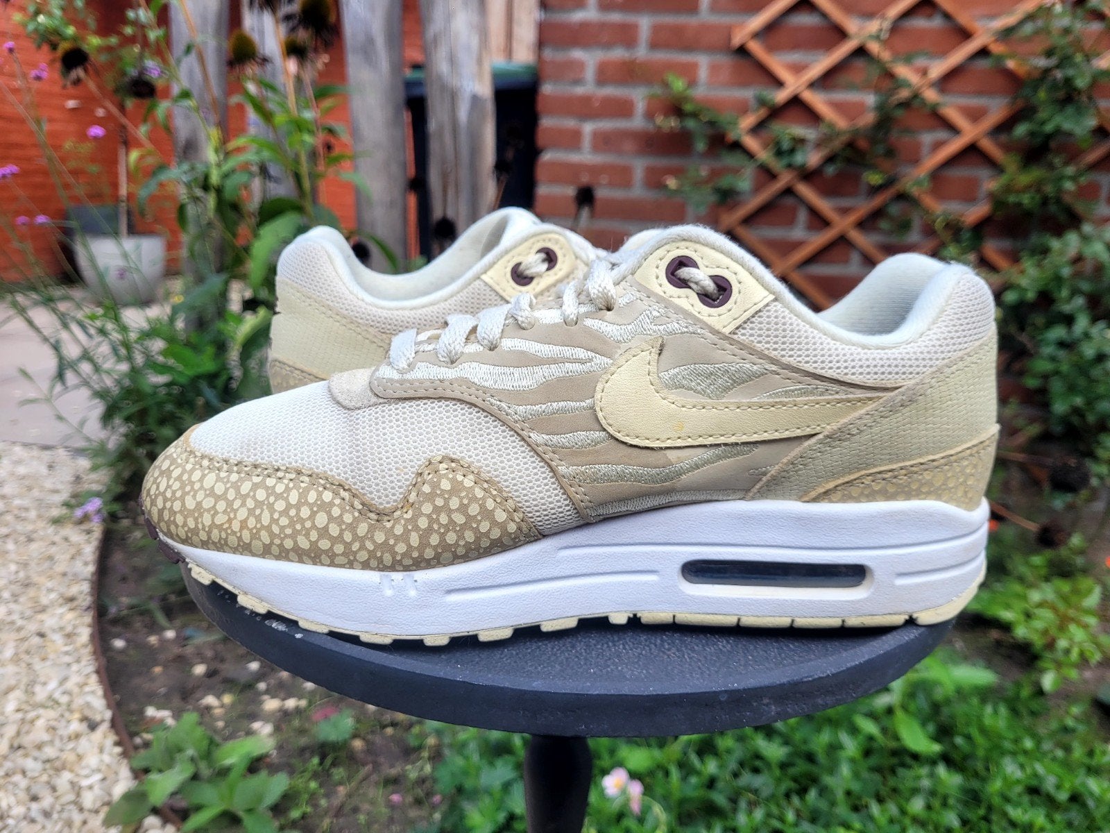 Nike Air Max 1 "Safari Coconut Milk" maat 38,5, Kleding | Dames, ManolaSneakers@gmail.com, 5151AS, Overige kleuren, Nike