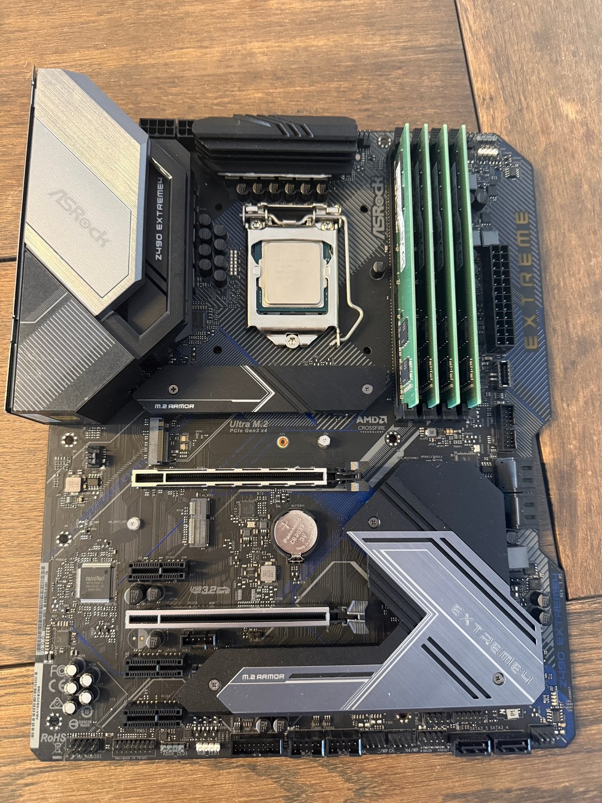 Asrock Z490 Extreme4, 32GB 3200 DDR4, i5 11400F upgrade set, Ophalen of Verzenden, Zo goed als nieuw, Intel, DDR4