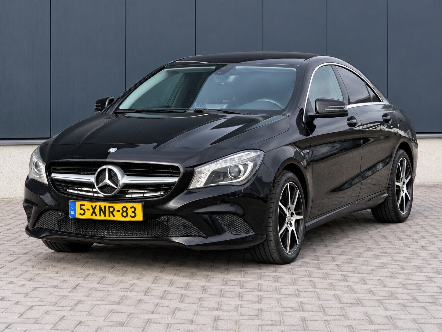Mercedes-Benz CLA-klasse 180 CDI Lease Edition Xenon Automaa, Auto's, Gebruikt, 4 cilinders, Zwart, Origineel Nederlands