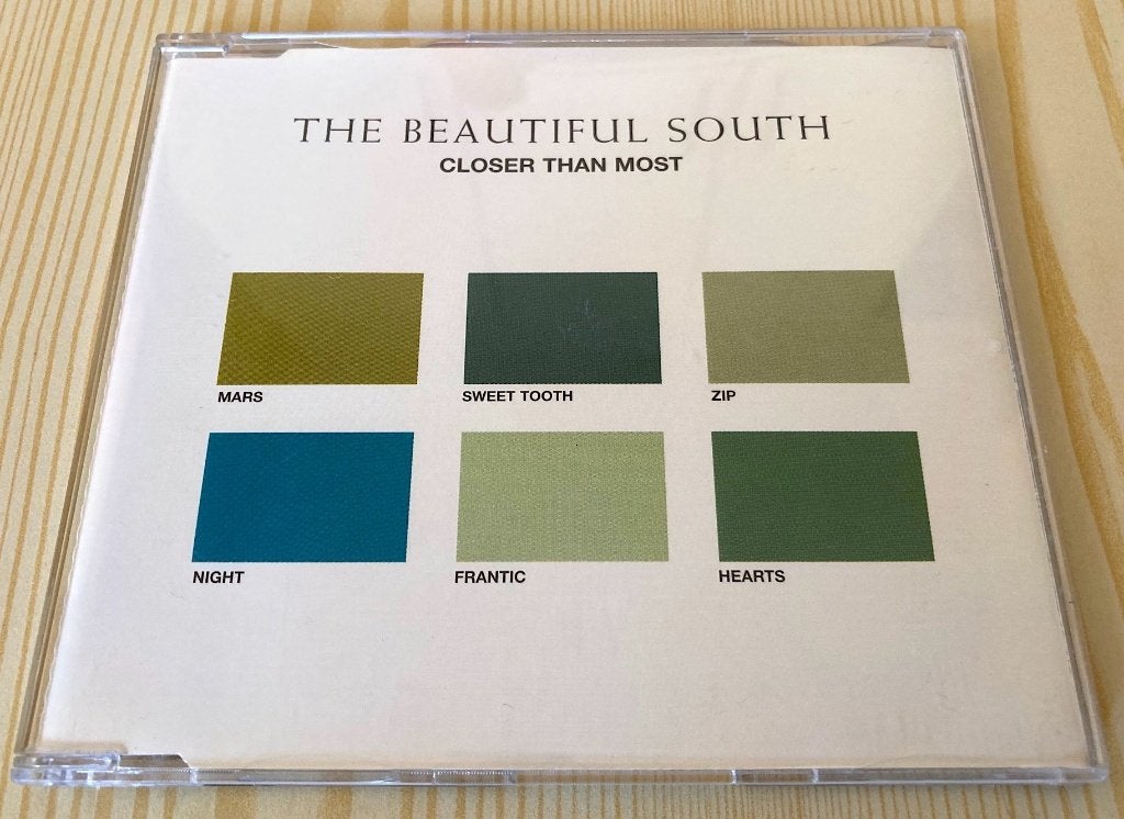 CD Single Beautiful South - Closer Than Most (4 Tracks), Ophalen, Zo goed als nieuw, Pop