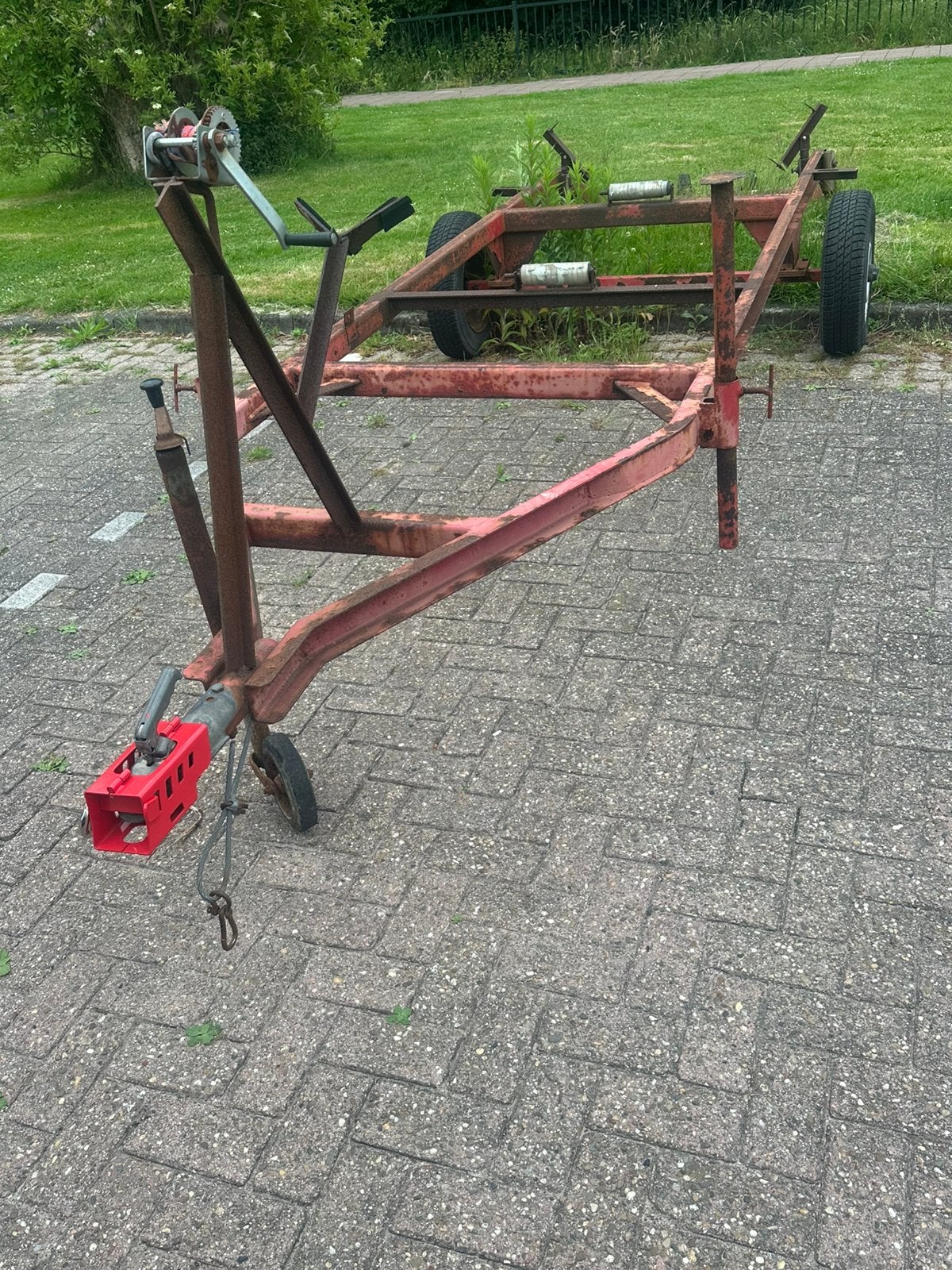 Gebruikte boottrailer - opknapper, Watersport en Boten, Accessoires en Onderhoud, Gebruikt, Ophalen of Verzenden