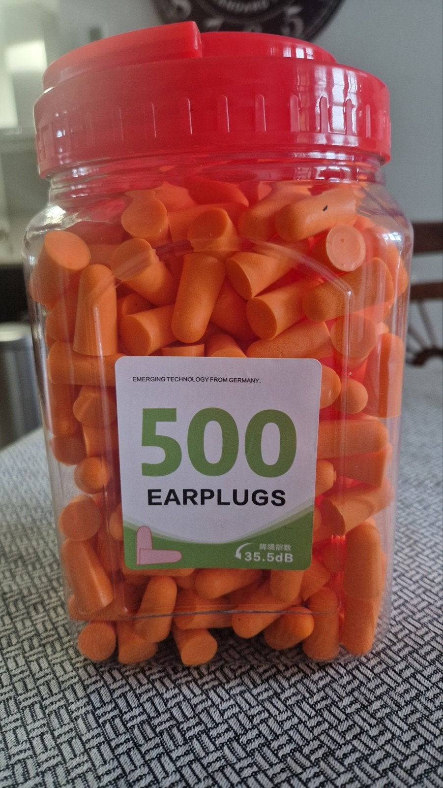 oordoppen earplugs 500 stuks, Ophalen of Verzenden, Nieuw