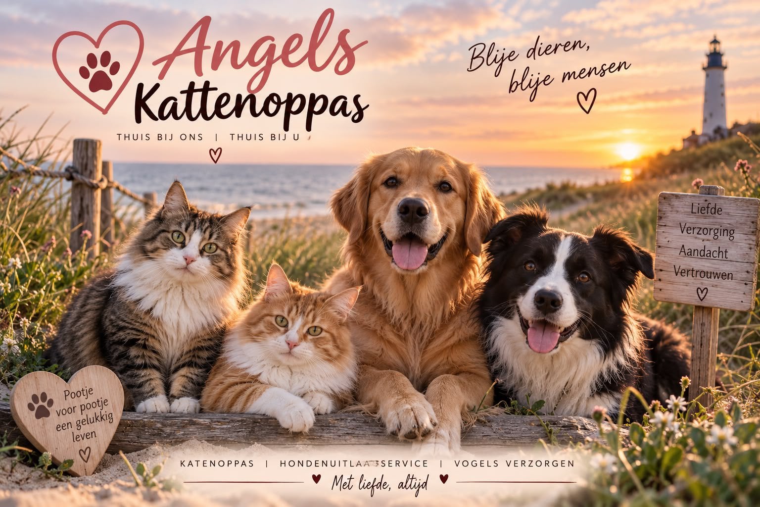 Lieve dierenoppas aangeboden – katten & honden, Ophalen, Hond