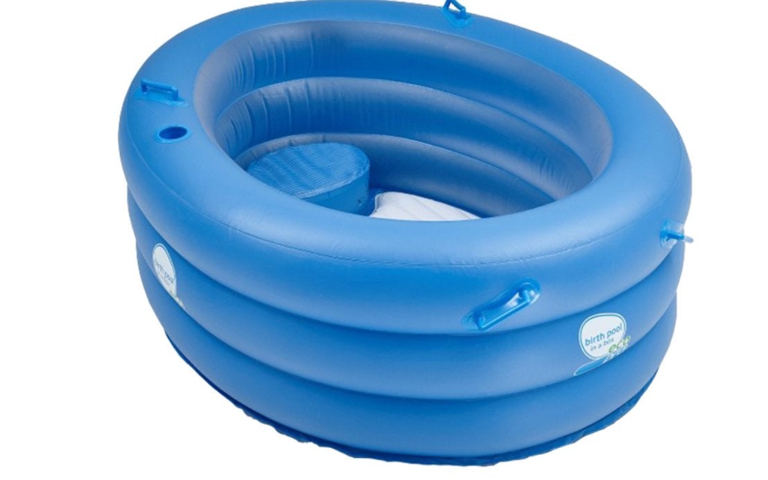 Birth Pool in a Box Eco - Huren Opblaasbaar bevalbad, Overige merken, Overige typen, Ophalen of Verzenden, Zo goed als nieuw