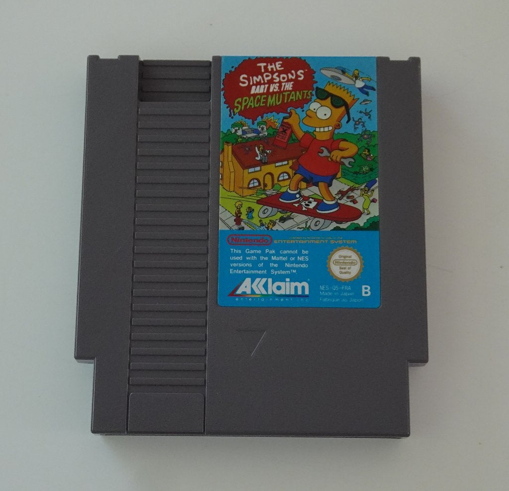 The Simpsons : Bart vs. The Space Mutants voor Nintendo NES, Spelcomputers en Games, Games | Nintendo NES, 1 speler, Zo goed als nieuw