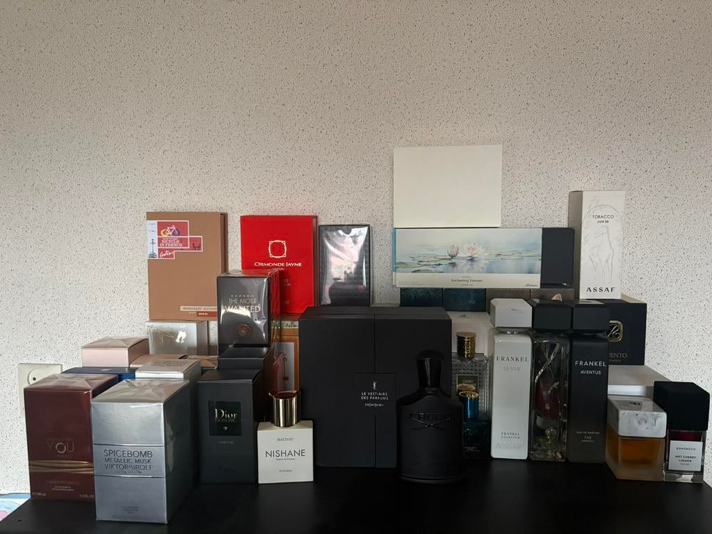 Parfumverzameling Te Koop / Te Ruil, Ophalen of Verzenden, Zo goed als nieuw, Miniatuur