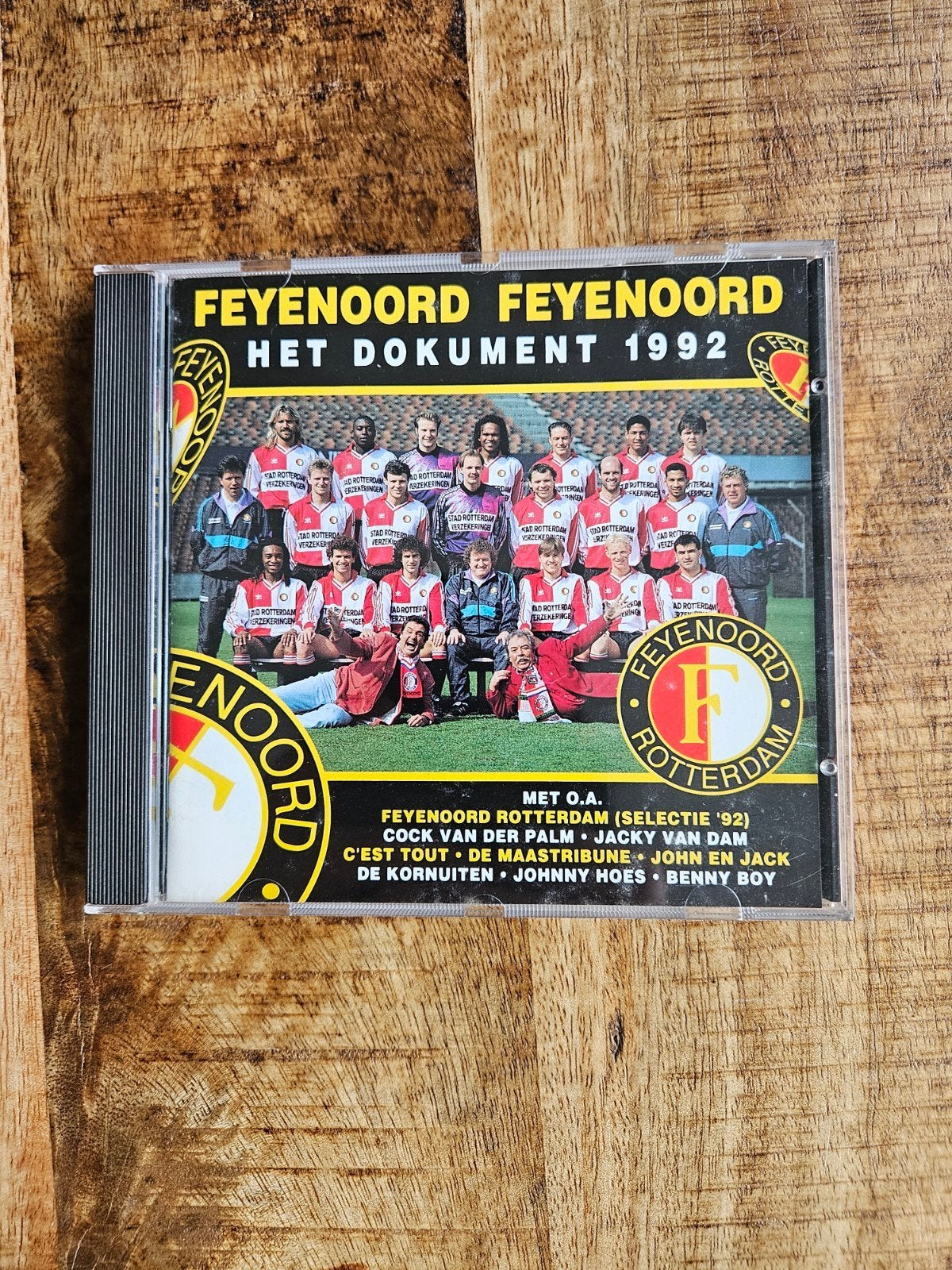 Feyenoord Het Dokument 1992 CD - Pop/Voetbal, Verzamelen, Sportartikelen en Voetbal, Ophalen of Verzenden, Zo goed als nieuw
