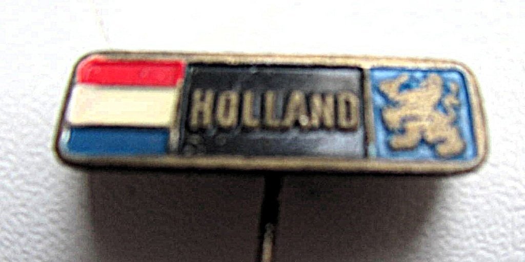 speld  HOLLAND, Verzamelen, Speldjes, Pins en Buttons, Ophalen of Verzenden, Gebruikt, Stad of Land