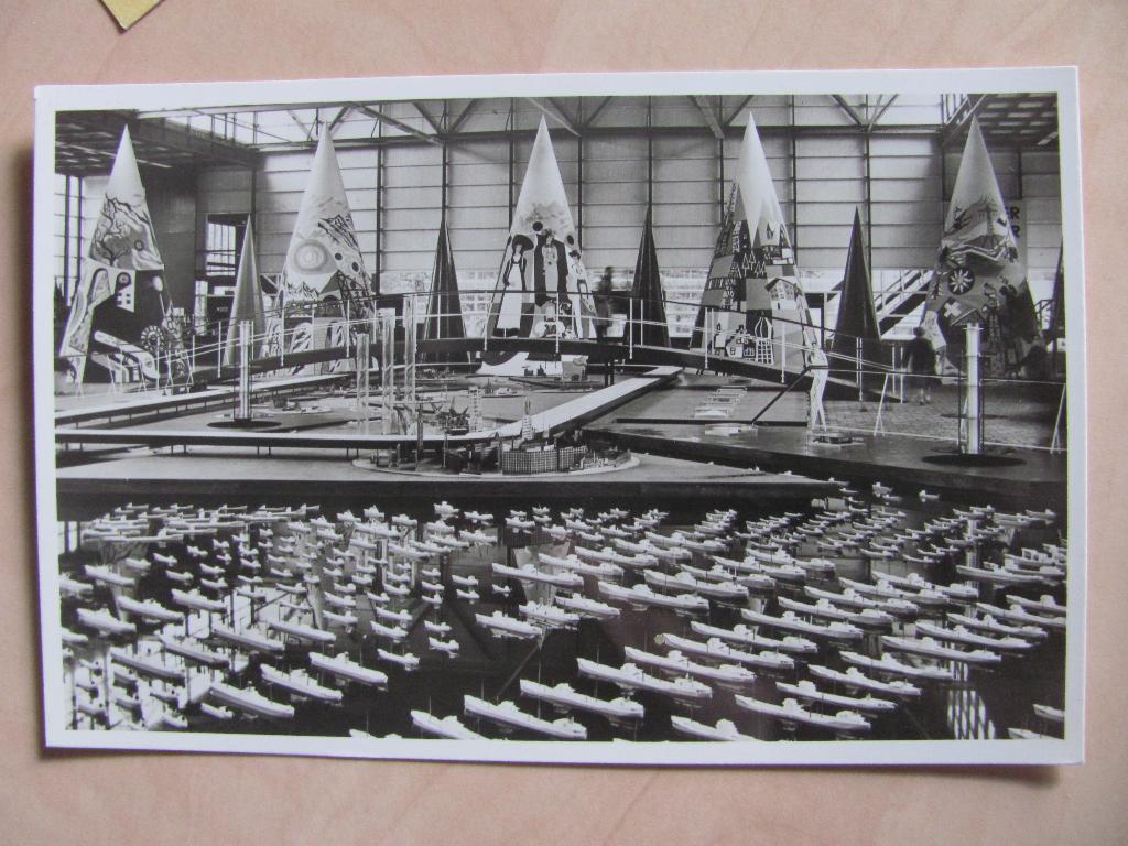 Rotterdam 1955 Nationale Energie Manifestatie Energiehal, Ophalen of Verzenden, 1940 tot 1960, Zuid-Holland