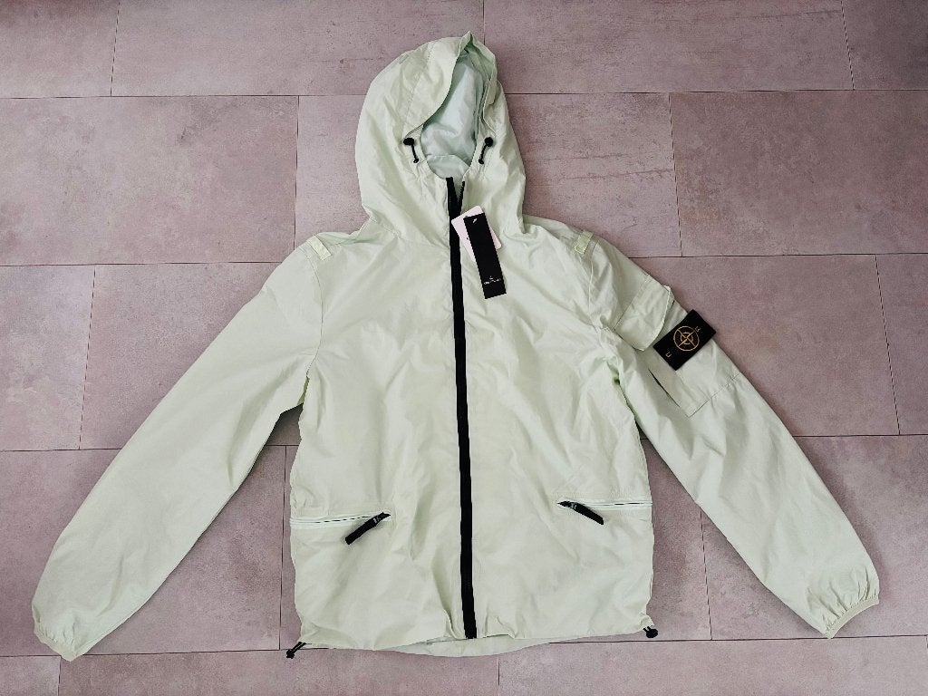 Stone Island windbreaker jas Mint maat M, Kleding | Heren, Maat 48/50 (M), Nieuw, Ophalen of Verzenden, Stone Island