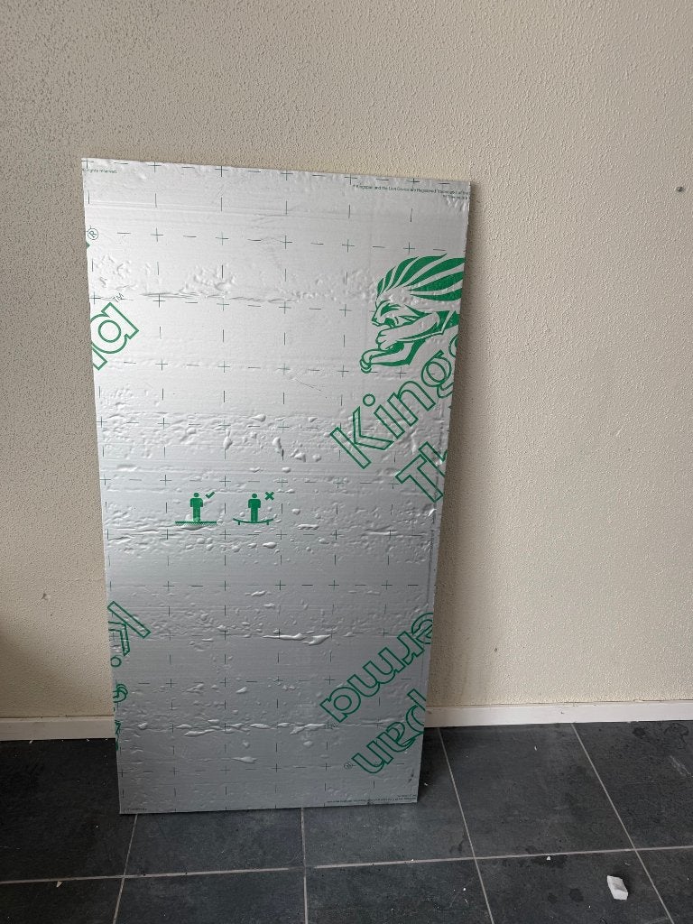 Isolatieplaten- PIR 20mm (B-keuze), Nieuw, Hardschuim (Pir), 15 m² of meer, Ophalen