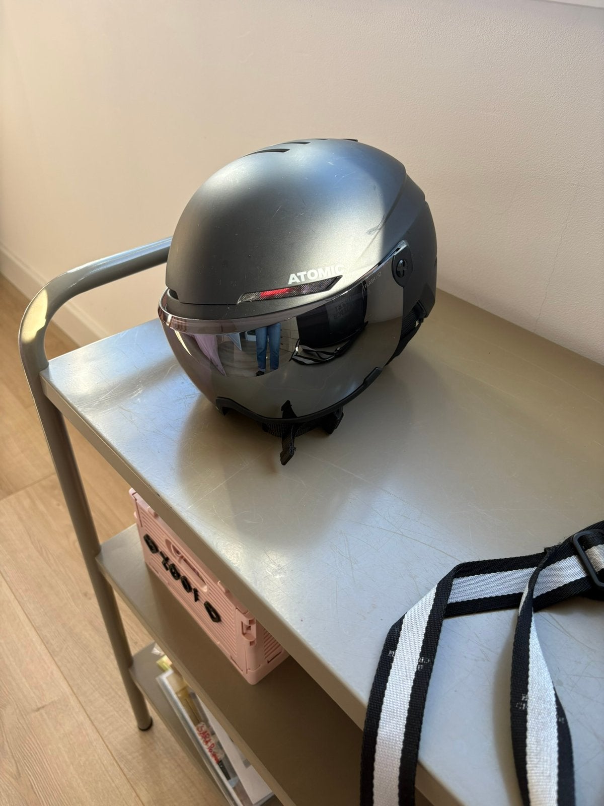 Prachtige Atomic Visor skihelm, maat XS., Overige typen, Ophalen of Verzenden, Zo goed als nieuw, Atomic