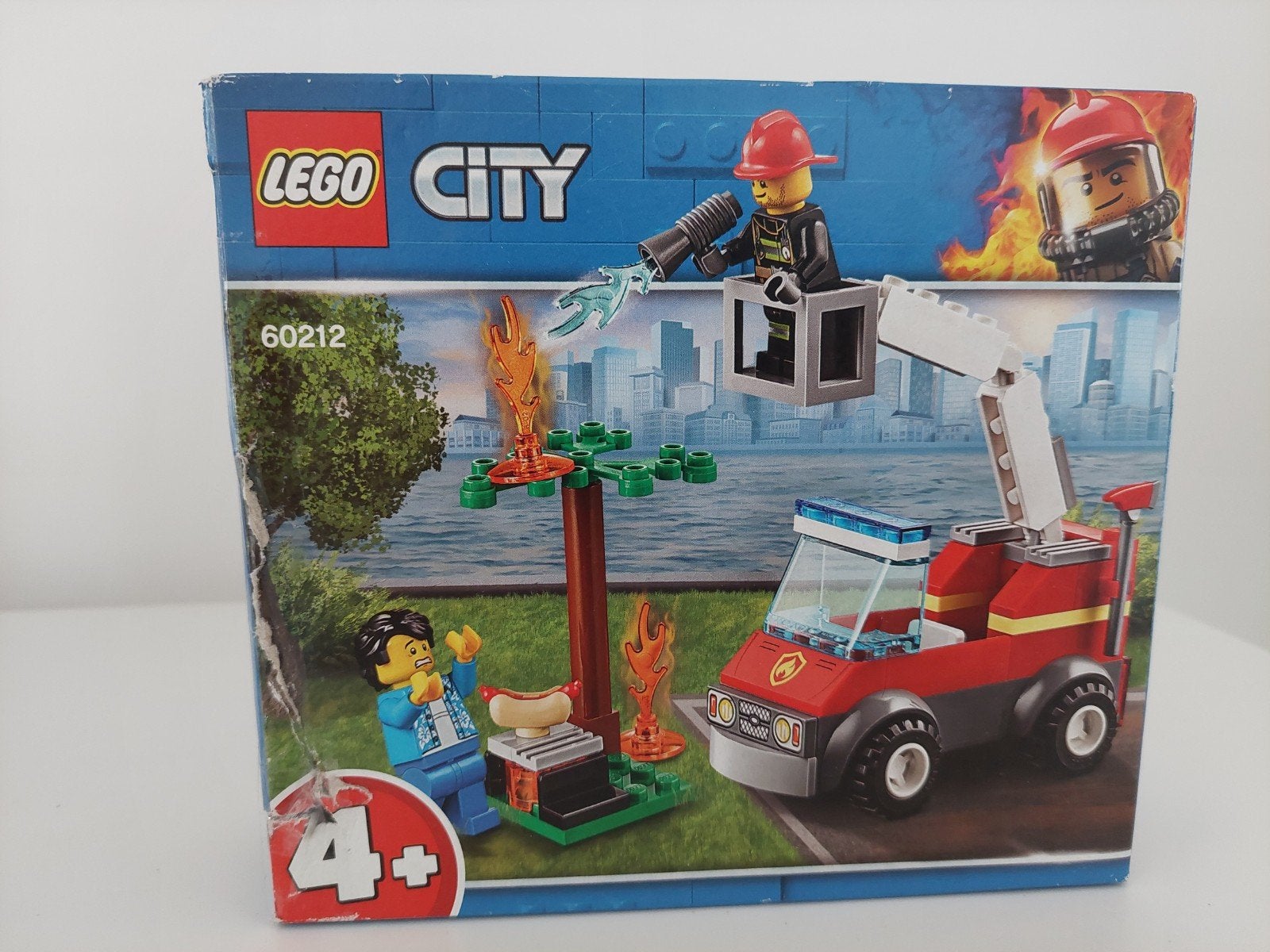 lego 60212 brandweer bbq brand, Compleet, City, Lego, Ophalen of Verzenden