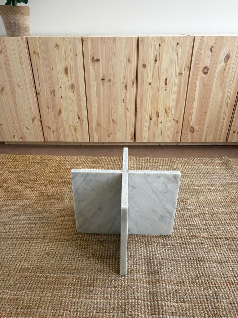 Marmeren salon tafel onderstel, Huis en Inrichting, Badkamer | Badkamermeubels, Ophalen, Minder dan 50 cm, Gebruikt, Overige typen