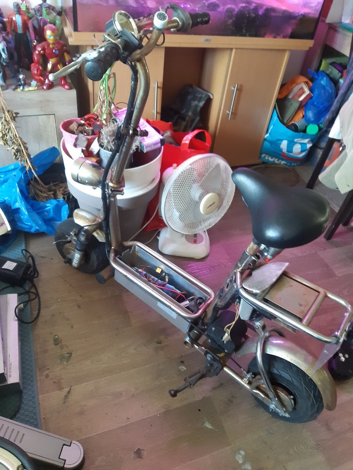 Elektrische step (E-scooter) - Opknapper, Ophalen of Verzenden, Gebruikt, Elektrische step (E-scooter), Onbekend
