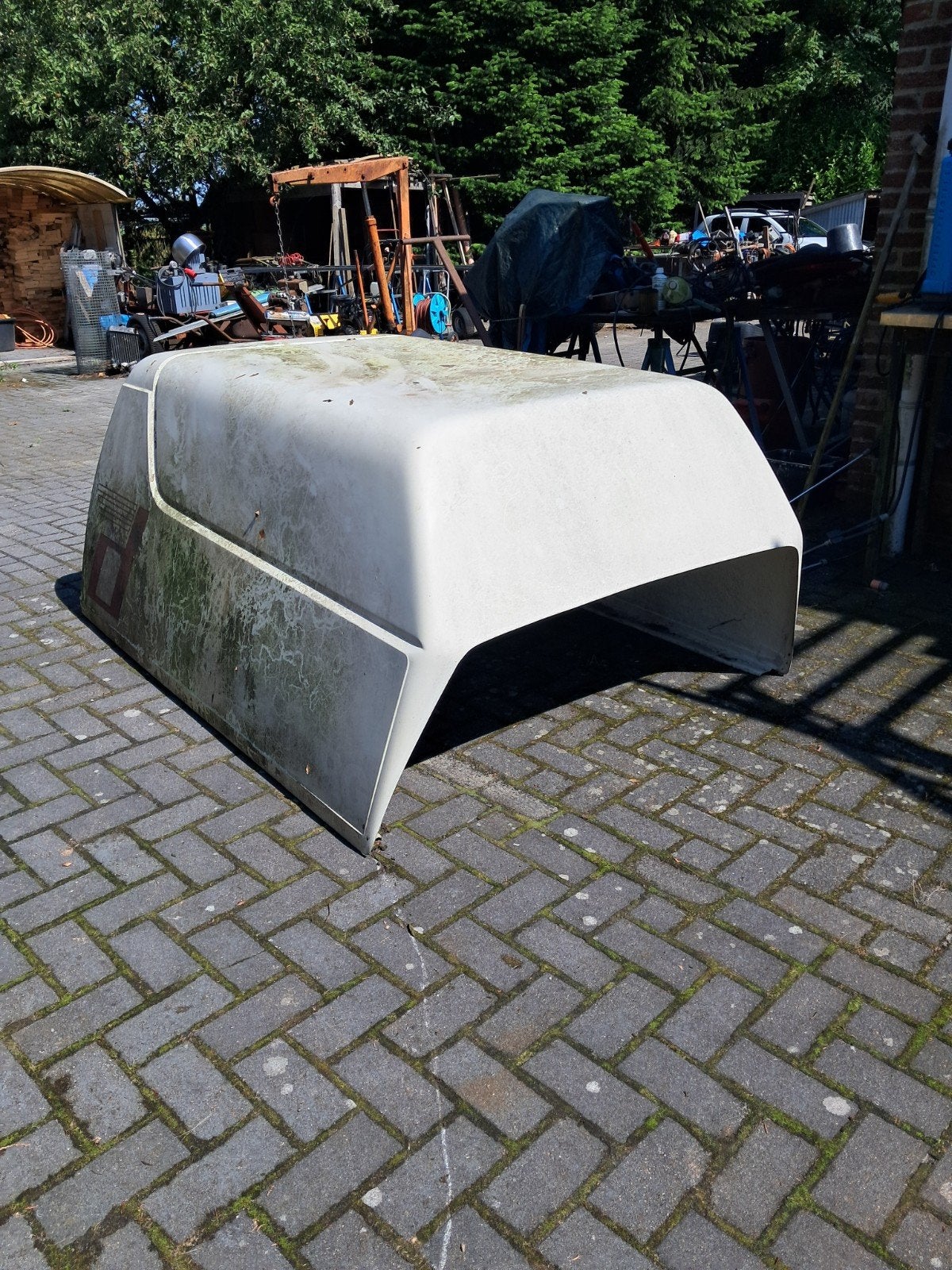 VW Caddy pickup dak kunsstof, gebruikt, Ophalen, Gebruikt, Achterklep, Overige automerken