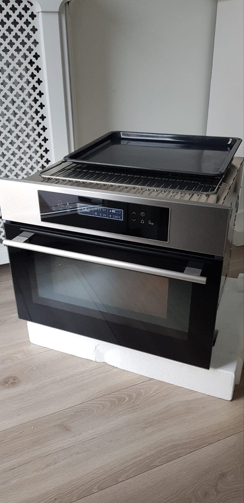Luxe AEG combi oven magnetron met veel functies, Ophalen, 45 tot 50 cm, AEG, 60 cm of meer