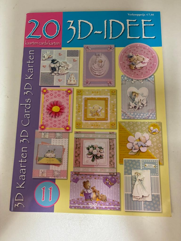 3 Verschillende catalogussen 3D Idee Kaarten, Ophalen of Verzenden, Zo goed als nieuw, Overige thema's, Knipvel