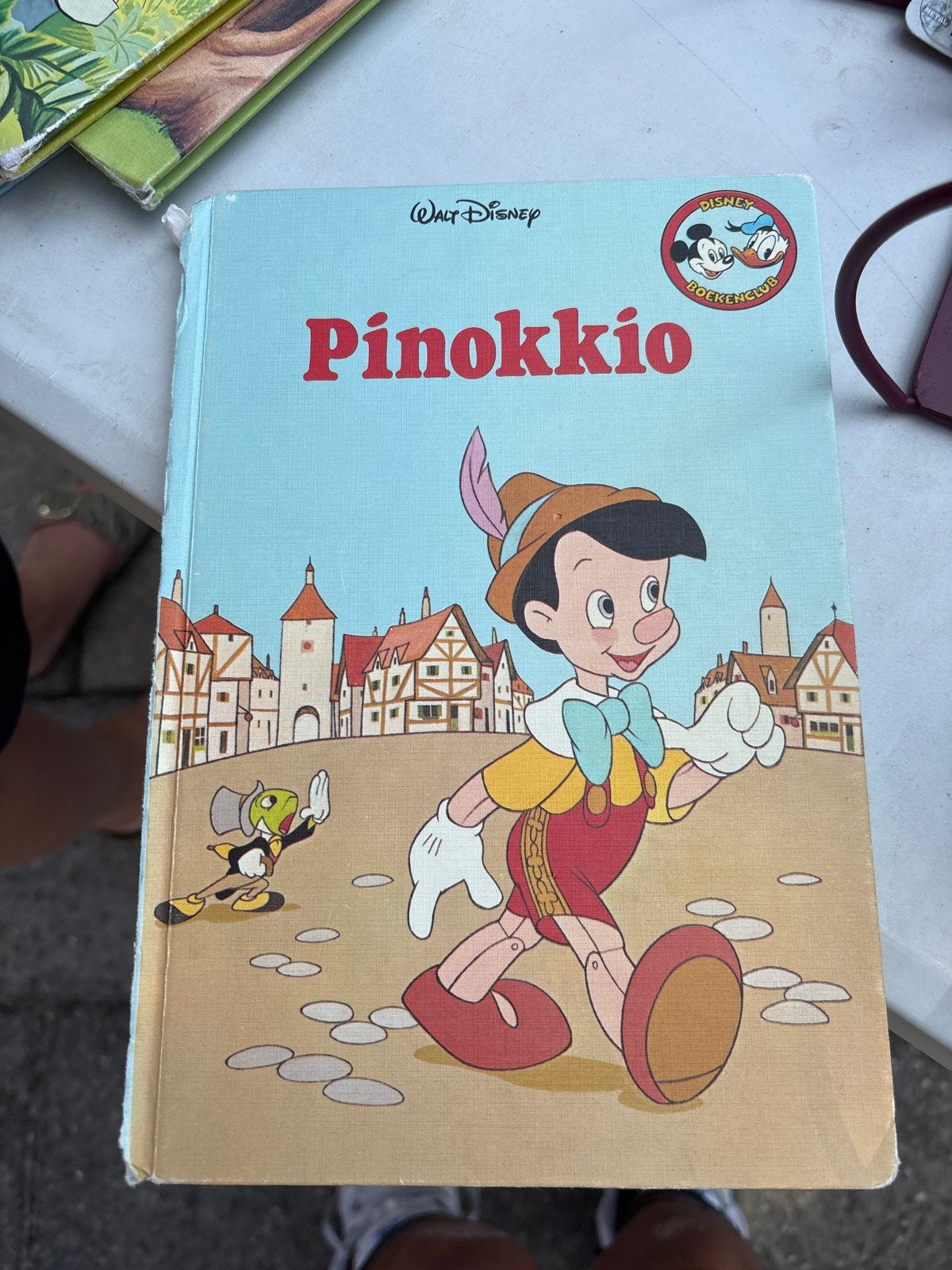 Walt Disney Pinokkio - Eerste Druk 1977, Ophalen of Verzenden, Gelezen, Sprookjes
