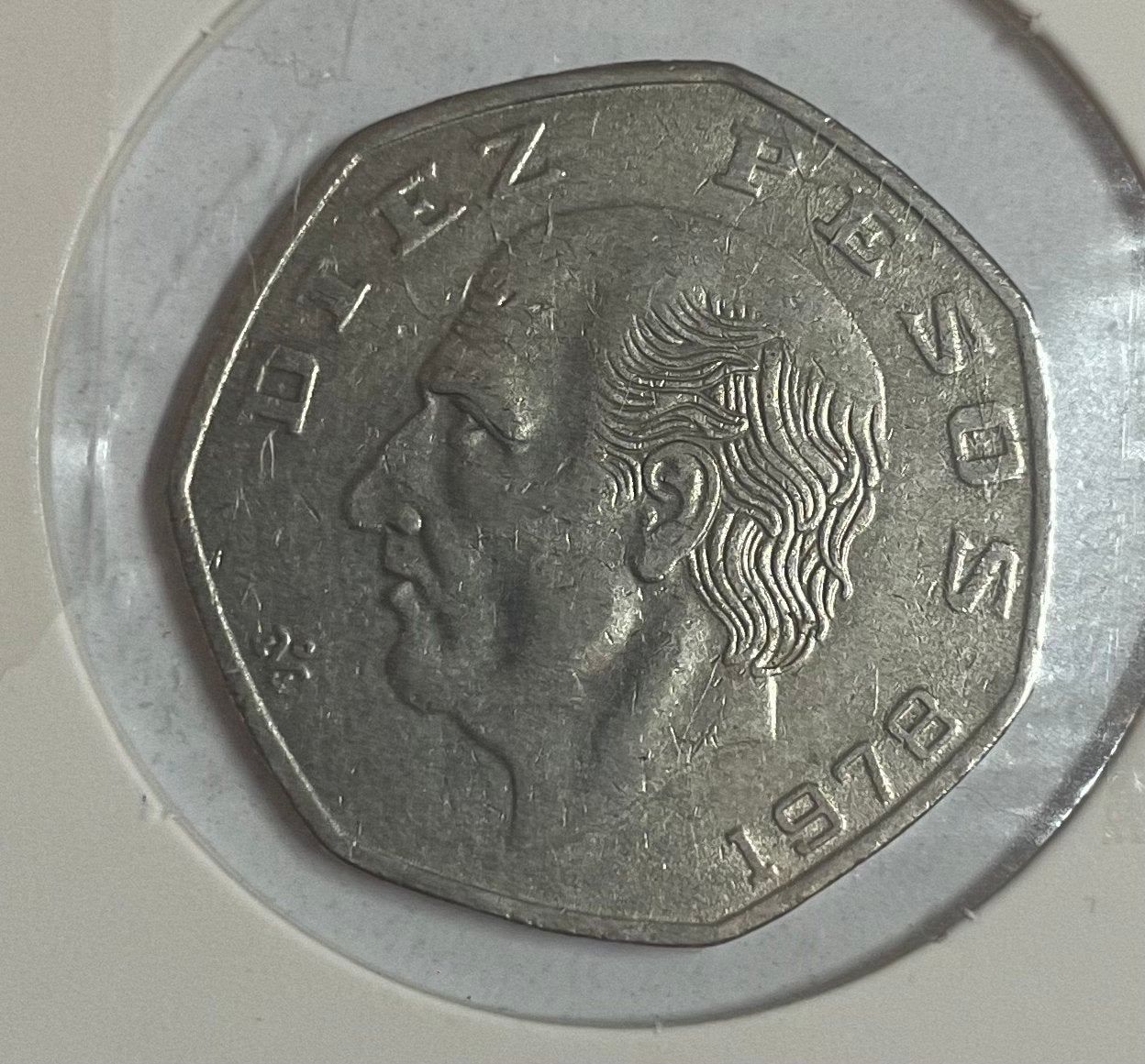 10 pesos Mexico 1978, Postzegels en Munten, Munten | Amerika, Ophalen of Verzenden, Noord-Amerika