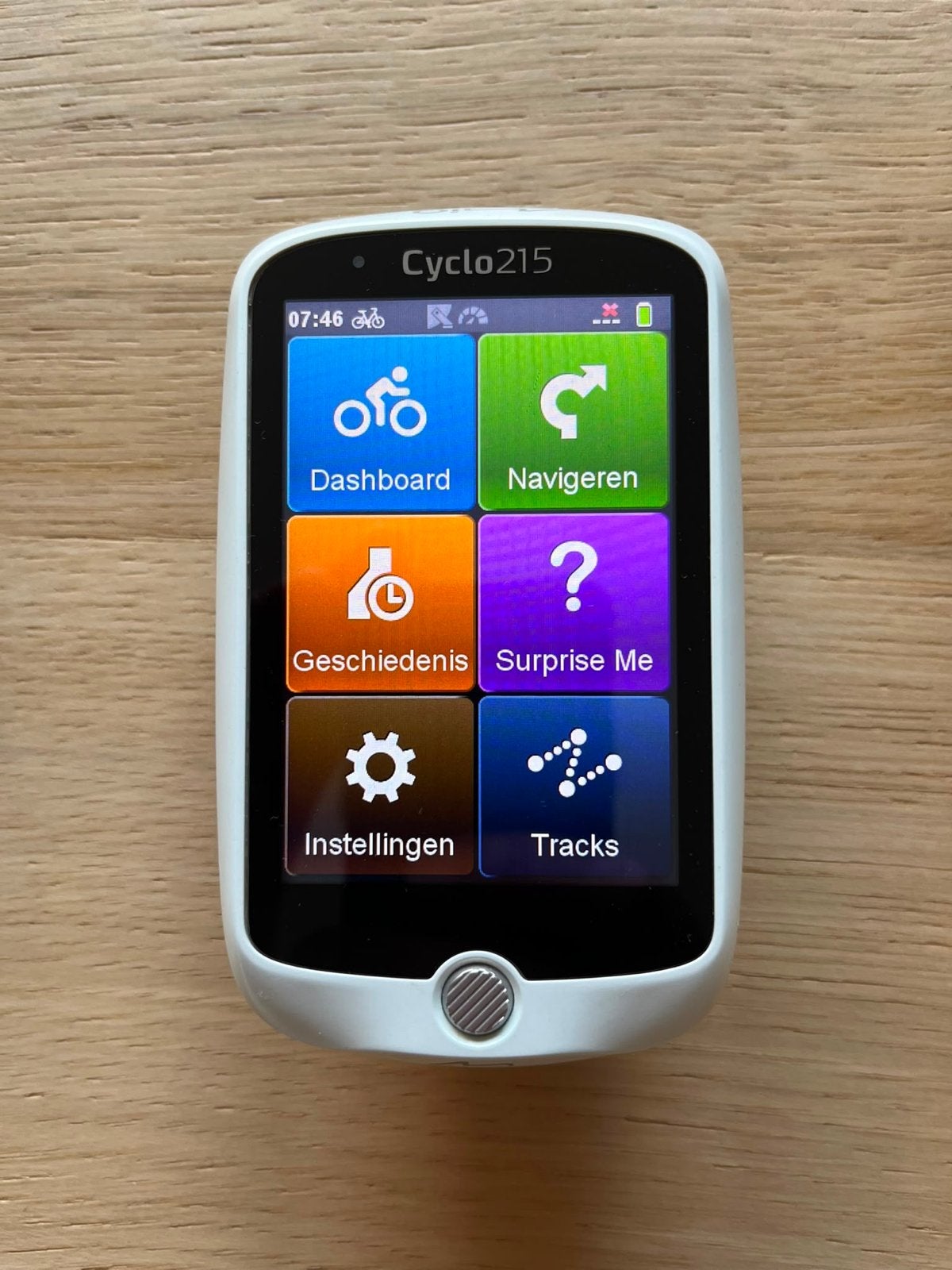 Mio Cyclo 215 Fietsnavigatie met GPS, Fietsen en Brommers, Fietsaccessoires | Fietscomputers, Ophalen of Verzenden, GPS, Zo goed als nieuw