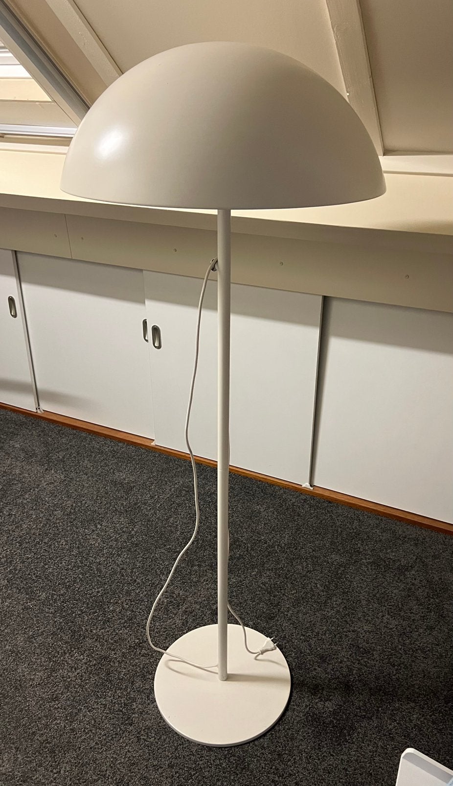 IKEA 365+BRASA vloerlamp(en) wit, Ophalen, Zo goed als nieuw, Metaal, 150 tot 200 cm