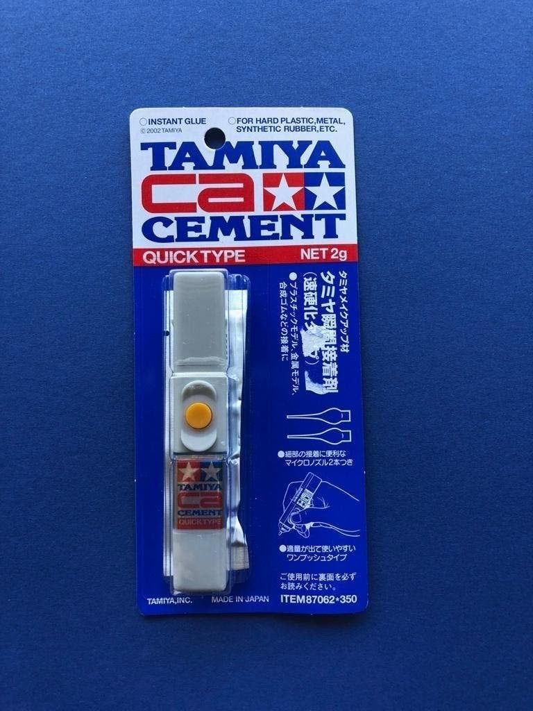 Tamiya	87062	Tamiya CA cement - quick type, Hobby en Vrije tijd, Verzenden, Nieuw, Groter dan 1:32