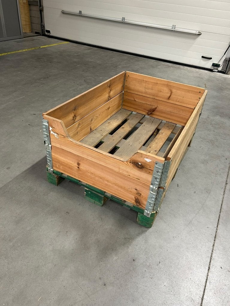 46 houten palletopzetranden (23 sets) 80x120cm, één partij, Ophalen, Gebruikt