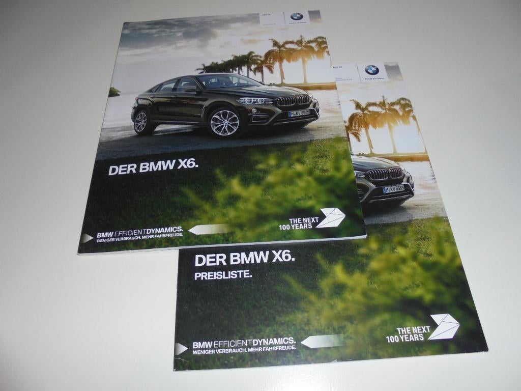 brochure BMW X6  2017, Ophalen of Verzenden, Nieuw, BMW