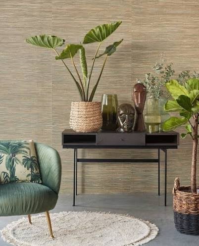 NIEUW: 3 rollen Eijffinger Natural Wallcoverings 303516, Natuurlijk, Overige merken, Beige, Structuur
