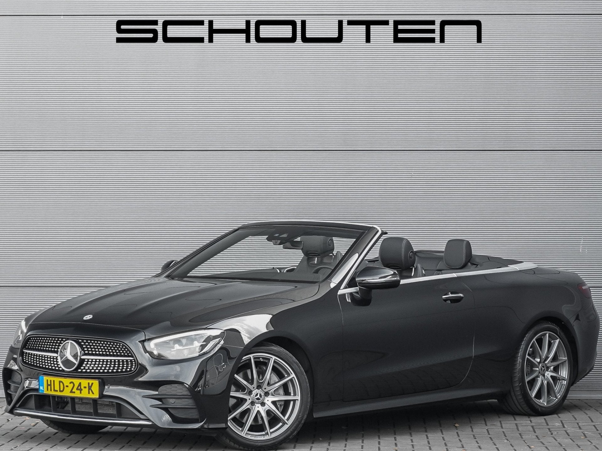 Mercedes-Benz E-Klasse Cabrio 200 AMG Line Camera Memory Nek, Auto's, Automaat, 4 cilinders, 4 stoelen, Zwart