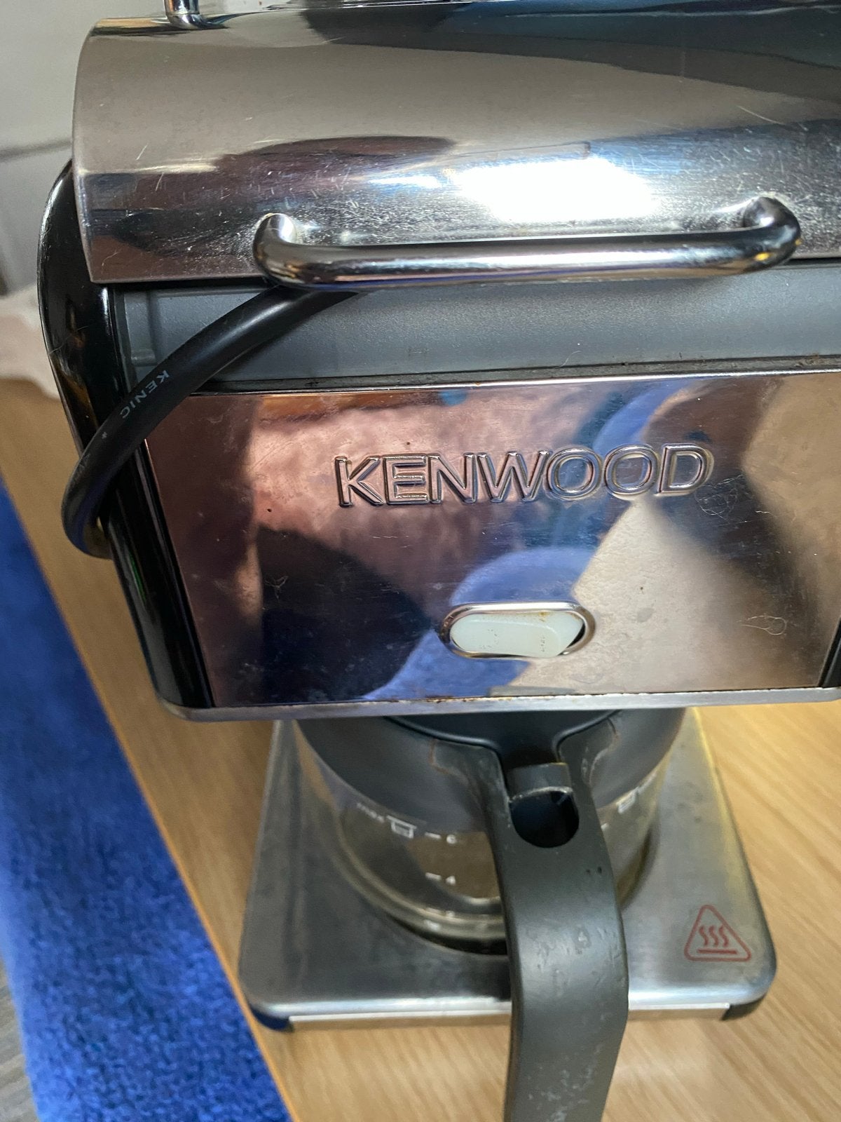Kenwood Kmix koffiemachine Apparaat - Zwart, Gebruikt, Koffiemachine, Gemalen koffie, Ophalen of Verzenden