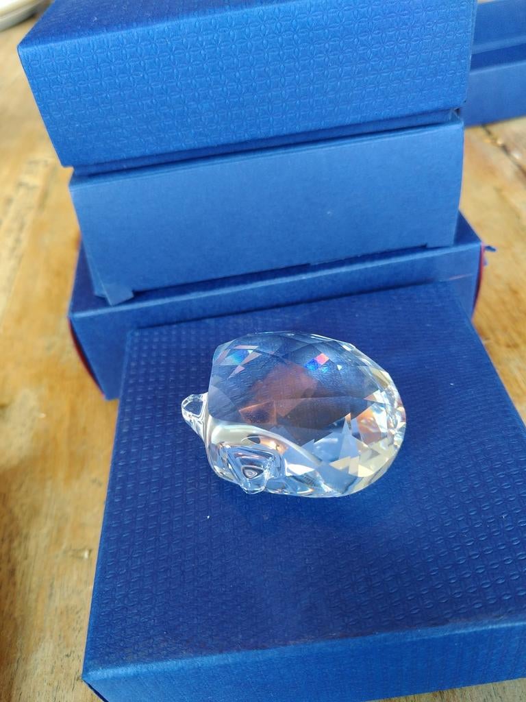Swarovski schelp, diamant en hangers, Verzamelen, Swarovski, Zo goed als nieuw, Figuurtje, Ophalen of Verzenden