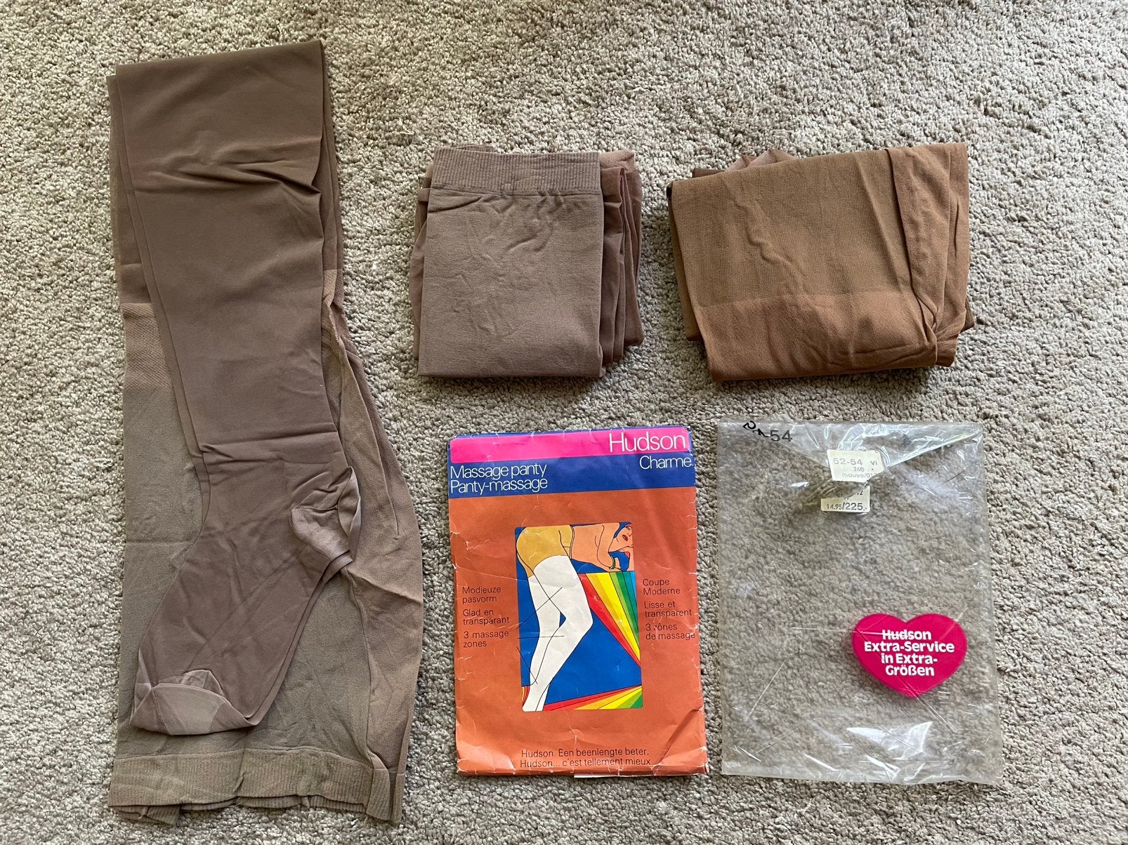 3 stuks Massage Pany’s 52/54., Kleding | Dames, Maat 48/52 (XL), Zo goed als nieuw, Panty, Meerkleurig