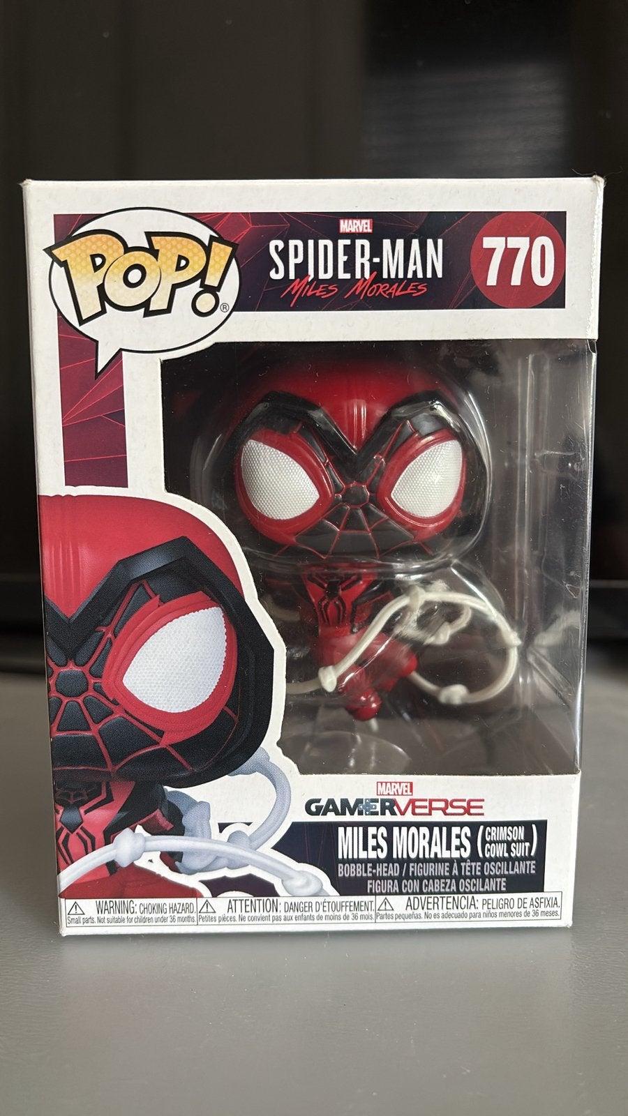 Miles Morales Funko pop, Ophalen, Zo goed als nieuw