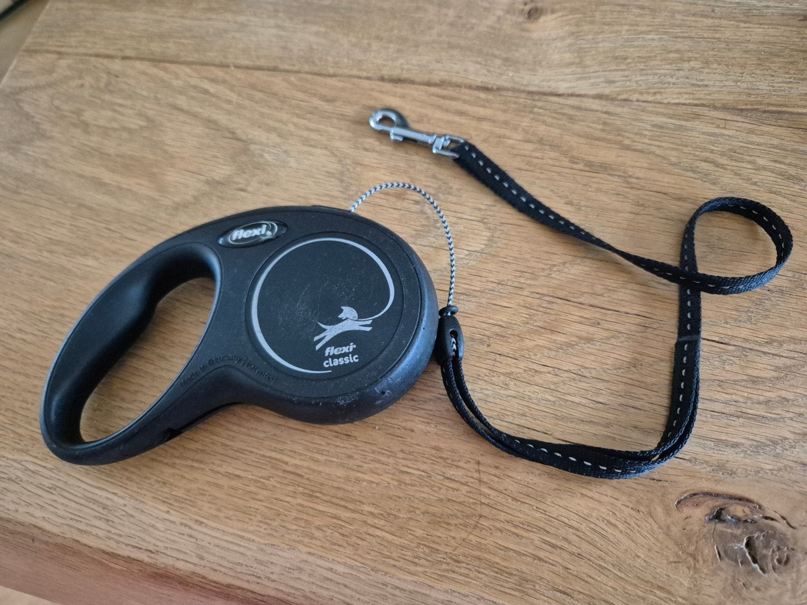 hondenriem  flexlijn, Overige merken, Ophalen of Verzenden, Zo goed als nieuw, Halsband