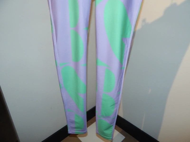 Goldbergh legging motief paars groen Als Nieuw M, Legging, Maat 40/42 (M), Zo goed als nieuw, Goldbergh