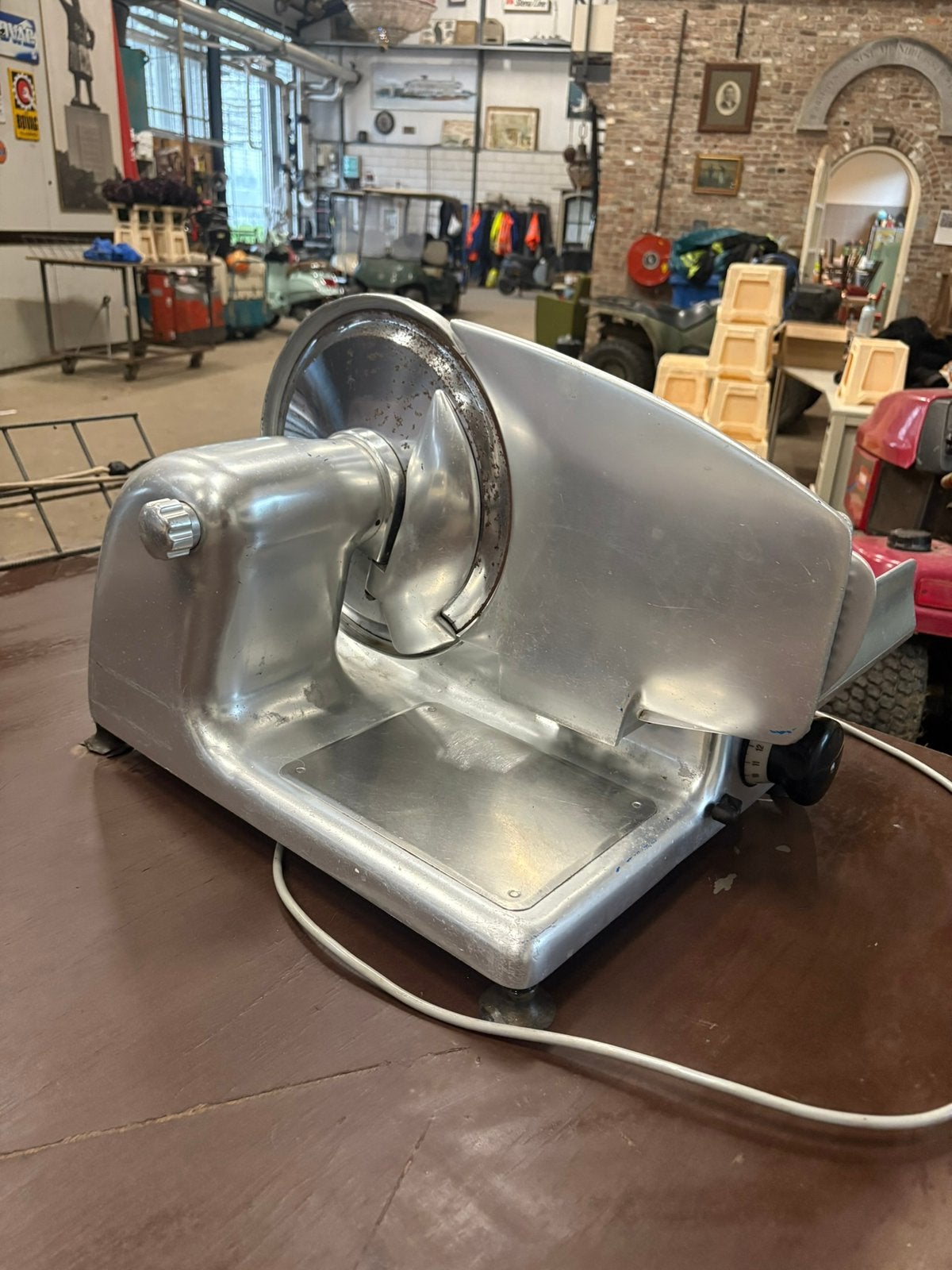 Snijmachine bizerba, Ophalen of Verzenden, Gebruikt