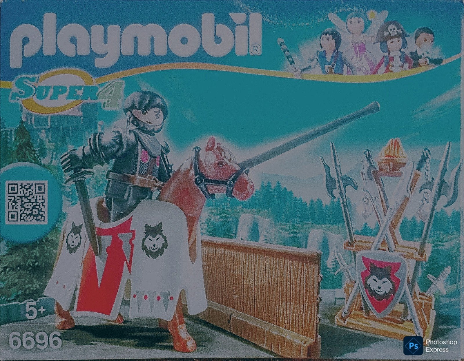 Super 4 Heer Rypan, Wachter Van De Zwarte Baron 6696, Ophalen of Verzenden, Zo goed als nieuw, Complete set
