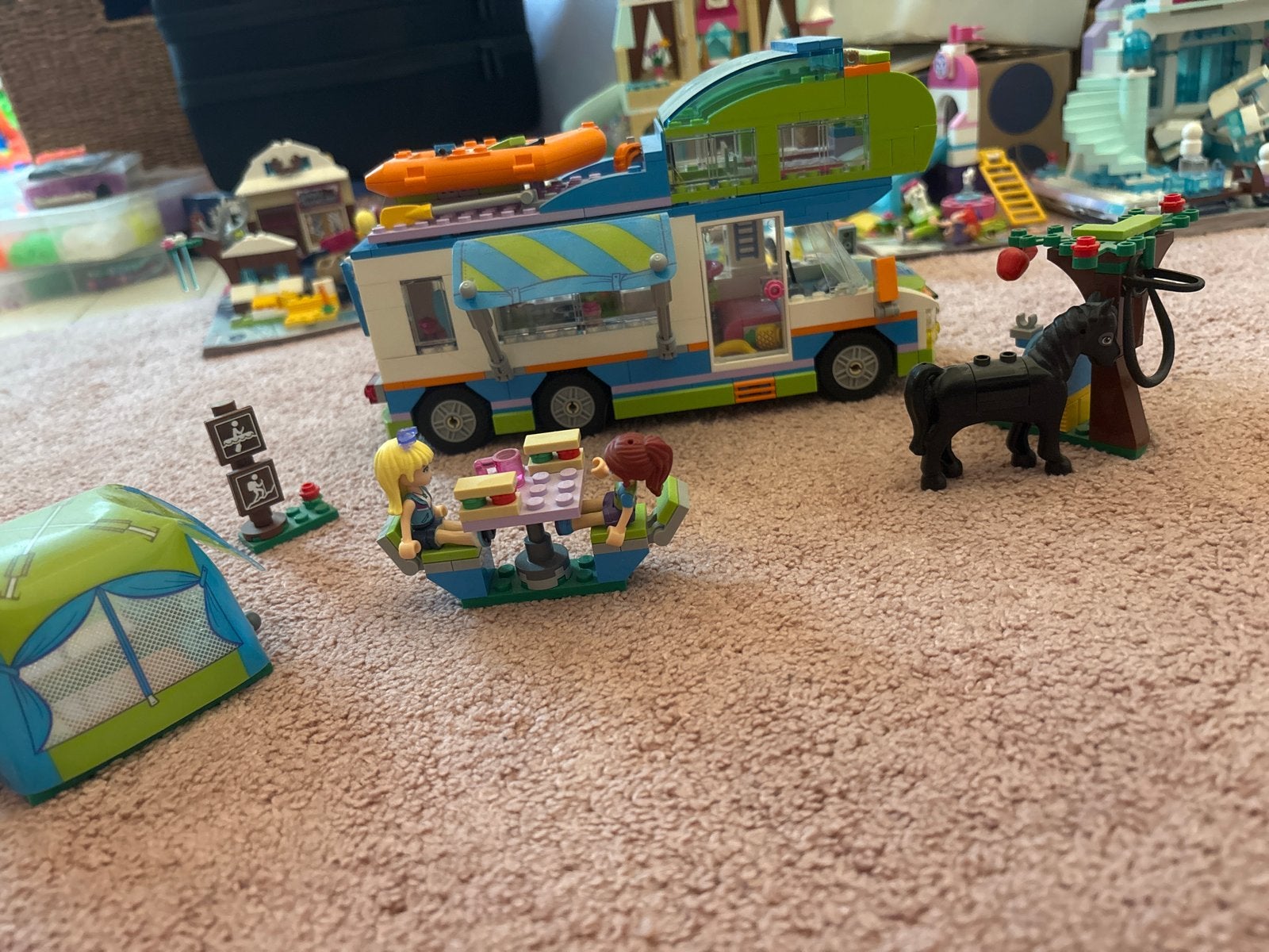 LEGO Friends Avonturen Camper 41339, Ophalen of Verzenden, Zo goed als nieuw, Overige merken