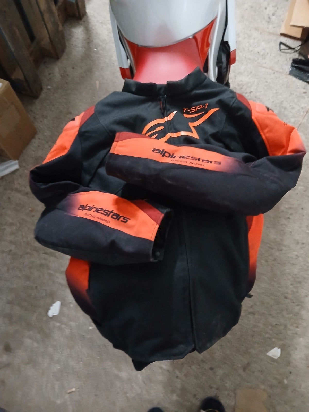 alpinestars motorjas XL, Ophalen, Alpine Stars, Jas | textiel, Dames