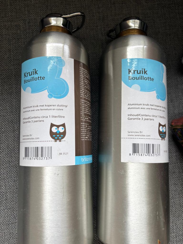 Briljant Baby – Kruik Aluminium – 2   – Kinder bedkruik, Ophalen, Gebruikt