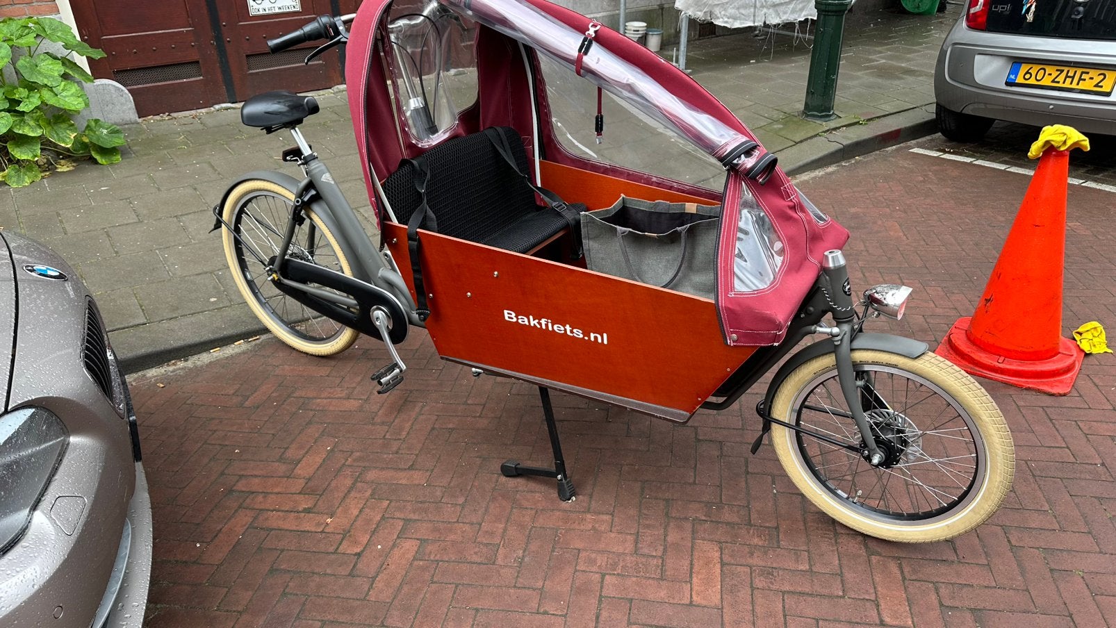 Bakfiets Cruiser, Ophalen, Zo goed als nieuw