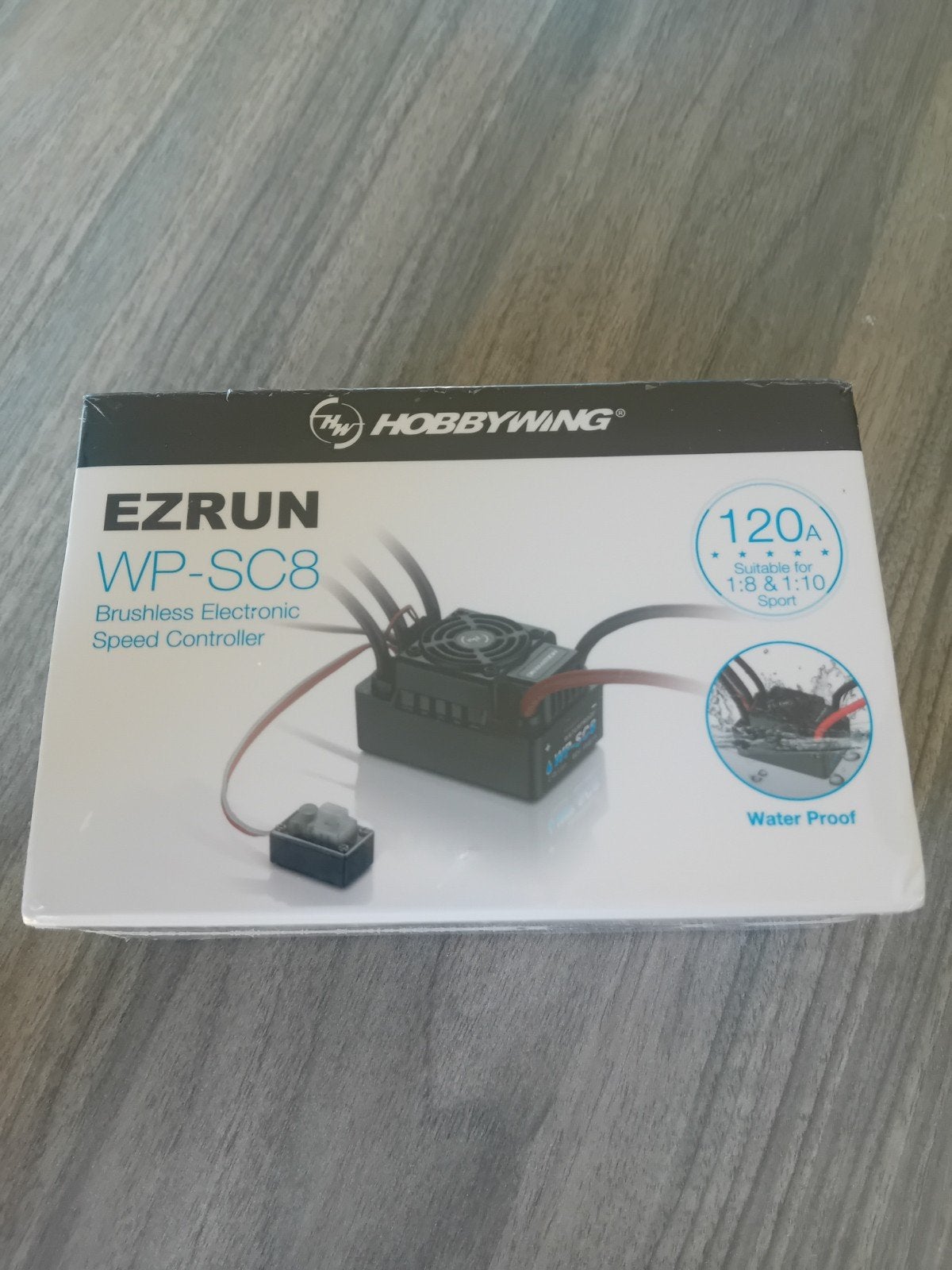 Hobbywing EZRUN WP-SC8 120A ESC 2-4S Nieuw, Ophalen of Verzenden