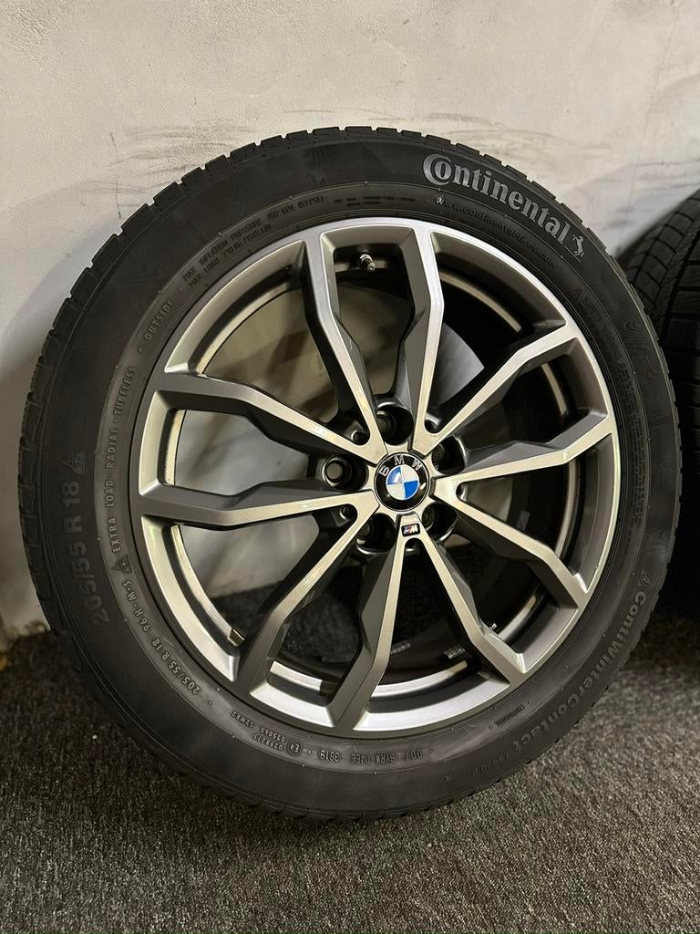 Originele BMW X1 F48 X2 F39 18 inch velgen incl winterbanden, Ophalen of Verzenden
